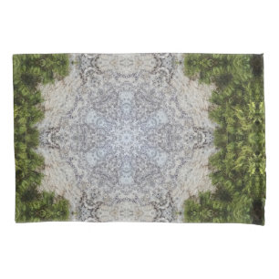 Housse D'oreillers Green Moss & Earth Nature Art