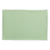 Housse D'oreillers Green Stripes Squash Pattern (Dos)
