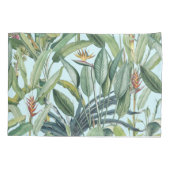Housse D'oreillers Green Tropical Jungle Banana Tree Strelitzia (Dos)