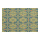 Housse D'oreillers Greenish Retro Vintage Pattern (Dos-gauche)