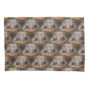 Housse D'oreillers Grenouille de crapaud Motif de la nature