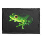 Housse D'oreillers Grenouille verte (Dos)