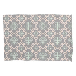 Housse D'oreillers Grey Baroque Royal Damask