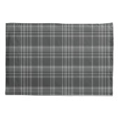 Housse D'oreillers Grey Tartan écossais Motif (Dos-gauche)