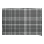 Housse D'oreillers Grey Tartan écossais Motif (devant-gauche)