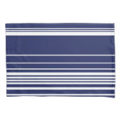 Housse D'oreillers Grilles complexes - Bleu (devant-gauche)