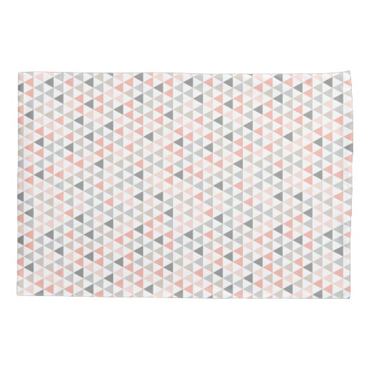 Housse D'oreillers Gris Gris Beige Neutres Coussin moderne Coque (Dos)