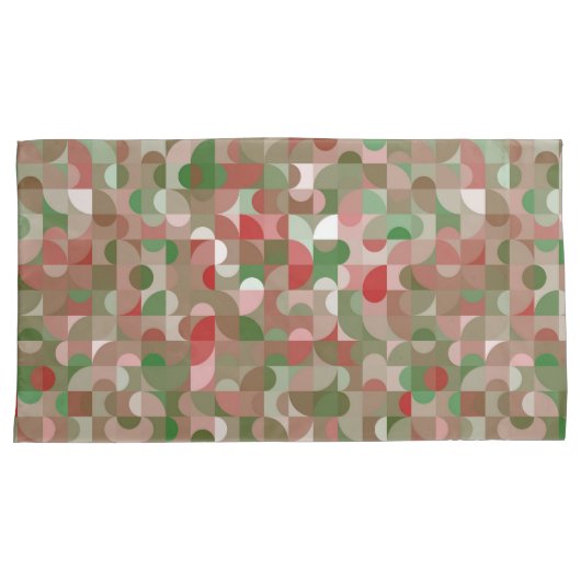 Housse D'oreillers Groovy Boho Mod Retro Geometric (devant-Droit)