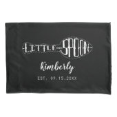 Housse D'oreillers Grosse cuillère Petite cuillère Anniversaire Coupl (devant-gauche)