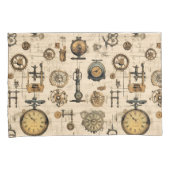 Housse D'oreillers Grunge Rustic Steampunk Horloge (13) (devant-Droit)
