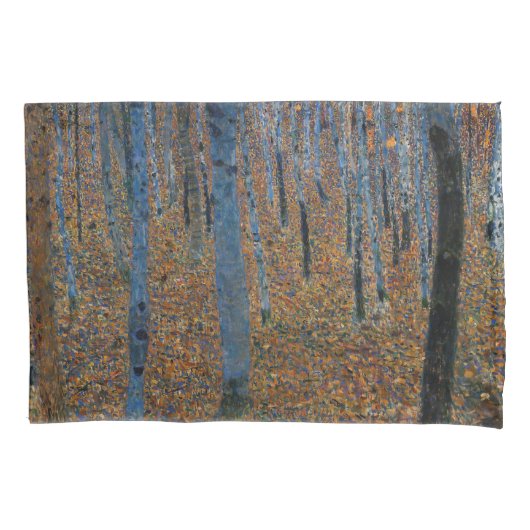 Housse D'oreillers Gustav Klimt - Beech Grove I (devant)