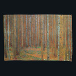 Housse D'oreillers Gustav Klimt - Forêt de pins de Tannenwald<br><div class="desc">Forêt de sapins / Forêt de pins de Tannenwald - Gustav Klimt,  Huile sur toile,  1902</div>