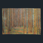 Housse D'oreillers Gustav Klimt - Forêt de pins de Tannenwald<br><div class="desc">Forêt de sapins / Forêt de pins de Tannenwald - Gustav Klimt,  Huile sur toile,  1902</div>