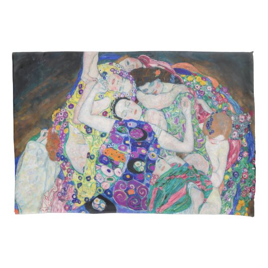 Housse D'oreillers Gustav Klimt - La Vierge (devant)