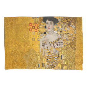 Housse D'oreillers Gustav Klimt - Portrait d'Adele Bloch-Bauer I