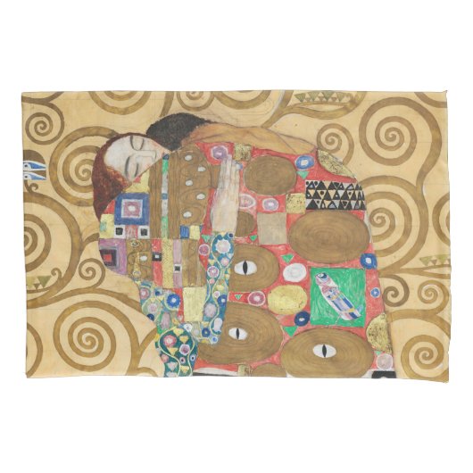 Housse D'oreillers Gustav Klimt - Réalisation, Stoclet Frieze (devant)