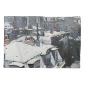 Housse D'oreillers Gustave Caillebotte - Toits dans la neige (Dos)