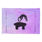 Housse D'oreillers Gymnastique Filles Événements Pillowcases (Dos-gauche)