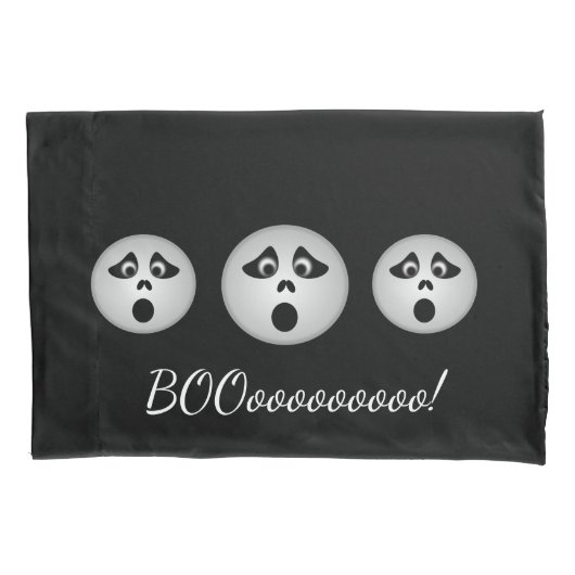 Housse D'oreillers Halloween Boo Pillowcase (devant)