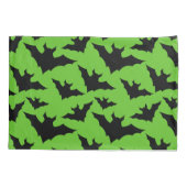 Housse D'oreillers Halloween chauves-chauves-souris cool éffrayant mo (Dos)