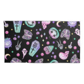 Housse D'oreillers Halloween pastel gothique apothecaire et cimetière (Dos-Droit)