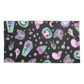 Housse D'oreillers Halloween pastel gothique apothecaire et cimetière (Dos-gauche)