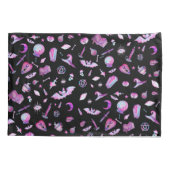 Housse D'oreillers Halloween: Pillowcase Motif de Witchy Goth (Dos)