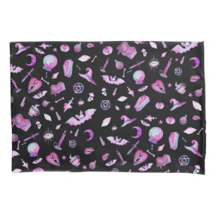 Housse D'oreillers Halloween: Pillowcase Motif de Witchy Goth