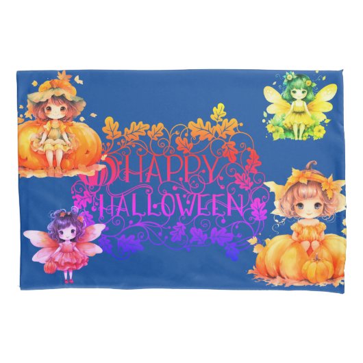 Housse D'oreillers Halloween pixies Pillowcase (devant)