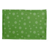 Housse D'oreillers HAMbWG Polka Dot - Vert Citron (Dos)