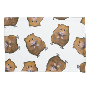 Housse D'oreillers Hamsters mignons, motif aléatoire, tiré par la