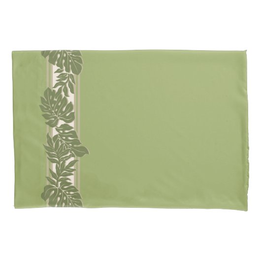 Housse D'oreillers Hanger de Cliff Hawaii Monstera Feuille verte (devant)