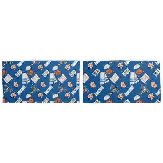 Housse D'oreillers Hanukkah Fun Pillowcases (devant-Set)