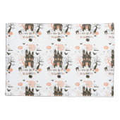 Housse D'oreillers Happy Halloween House (Dos)