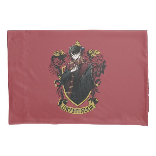 Housse D'oreillers HARRY POTTER™ | Anime HARRY POTTER™ Crest (devant)