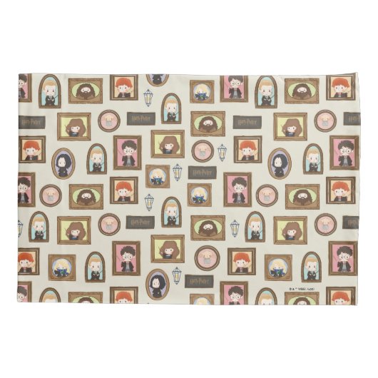 Housse D'oreillers HARRY POTTER™ Chibi Image Frame Motif (Dos)
