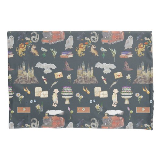 Housse D'oreillers HARRY POTTER™ | Motif icônes (devant)