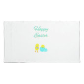 Housse D'oreillers Hatchs de Pâques King Size Pillowcase (Dos)