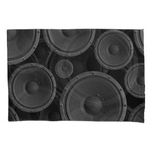 Housse D'oreillers Haut-parleurs : Texture continue Motif sans coutur