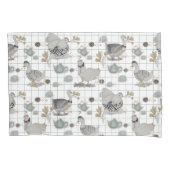 Housse D'oreillers Haute Couture Poulet (devant)