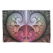 Housse D'oreillers Heartbeat, Abstrait surreal Imaginaire Fractal Art (devant)