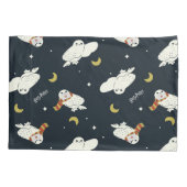 Housse D'oreillers Hedwig Motif Clair de Lune (Dos)