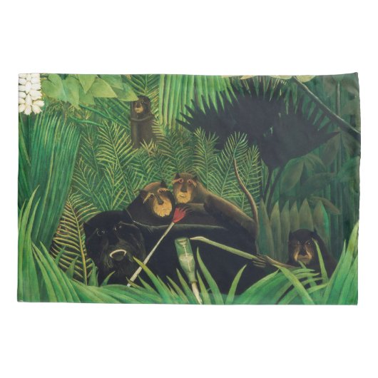 Housse D'oreillers Henri Rousseau - Les Joyeux Jesters (Dos)