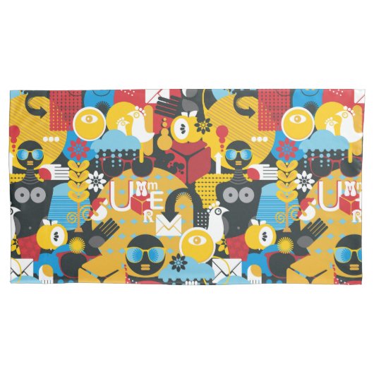 Housse D'oreillers Heure d'été (devant)