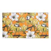 Housse D'oreillers Heure du printemps en jaune (Dos-gauche)