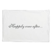 Housse D'oreillers Heureusement pour toujours… (Dos-gauche)