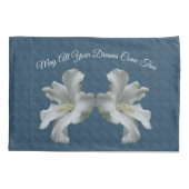 Housse D'oreillers Hibiscus Fleurs Rêves De Véritable Inspiration (Dos)