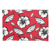 Housse D'oreillers Hibiscus Floral (devant)