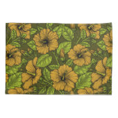 Housse D'oreillers hibiscus jaune (Dos)
