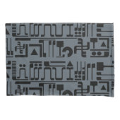 Housse D'oreillers Hiéroglyphes Aliens (devant-gauche)